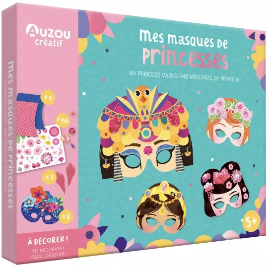 ATELIER CREATIF - MES MASQUES DE PRINCESSES