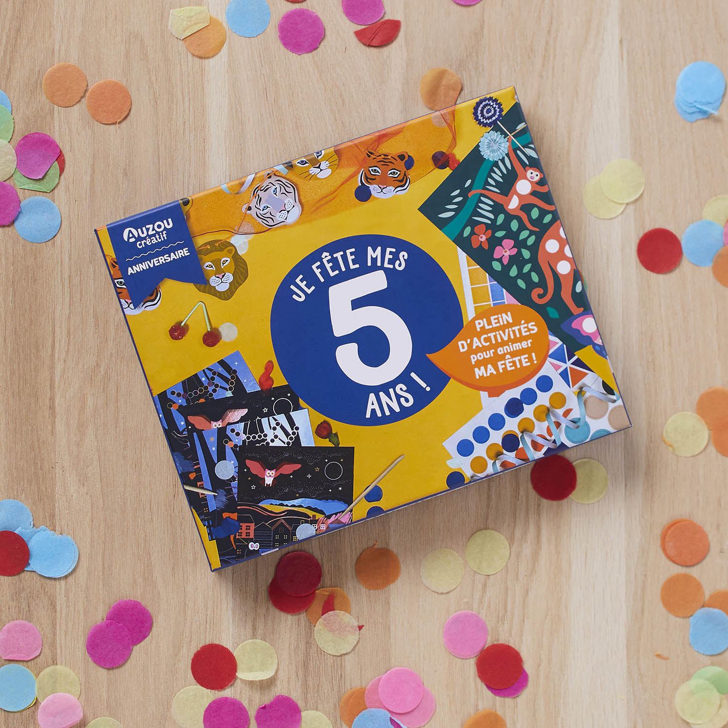 atelier creatif - mon coffret anniversaire : je fete mes 5 ans !